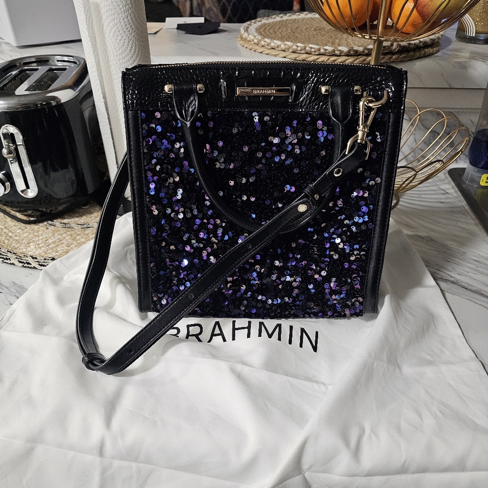 BRAHMIN Momento Small Caroline Satchel